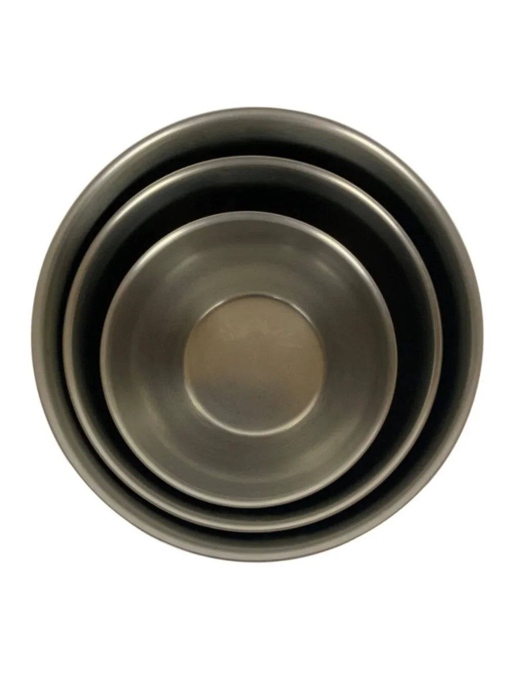 Farberware Stainless Steel Nesting Mixing Bowl Set Of 3 with Thumb Rings Korea